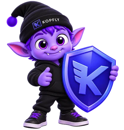 Kopfluś z tarczą Kopfly